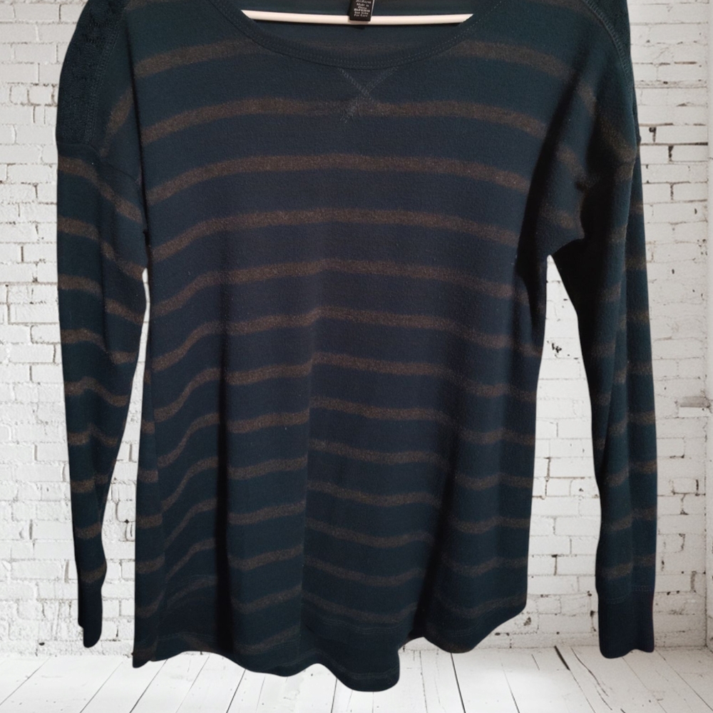 Striped Long Sleeve Sweater